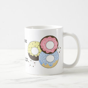 Koffie en donuts koffiemok