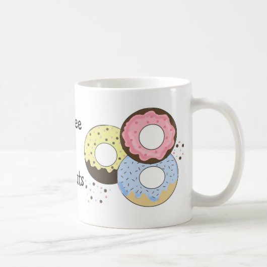 Koffie en donuts koffiemok (Rechts)