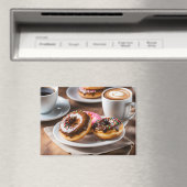 Koffie en Donuts Magneet (Insitu (Vaatwasser))