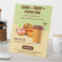 Koffie en donuts op maat: het perfecte duo