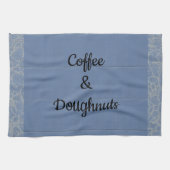 Koffie en Doughnoten Theedoek (Horizontaal)