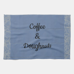 Koffie en Doughnoten Theedoek