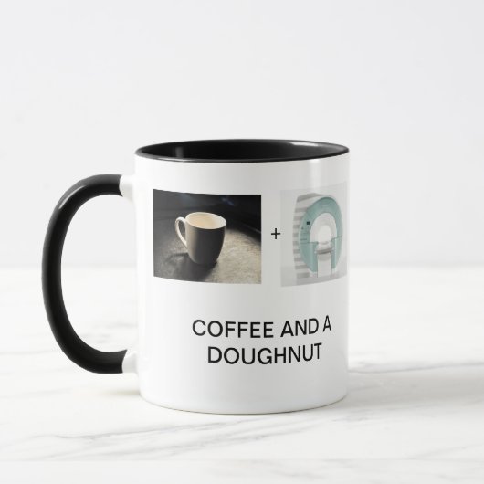 KOFFIE EN DOUGHNUT MOK (Links)
