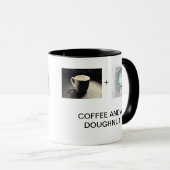 KOFFIE EN DOUGHNUT MOK (Voorkant rechts)