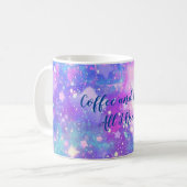 Koffie en DP is alles wat ik nodig heb Koffiemok (Voorkant links)