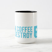 Koffie en Drink Tweekleurige Koffiemok (Center)