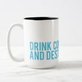 Koffie en Drink Tweekleurige Koffiemok (Links)