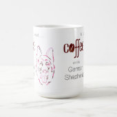 Koffie en Duitse herder Shepherd Koffiemok (Center)