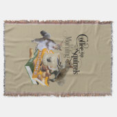 Koffie en eekhoorntjes - Funny Squirrel Lover Deken (Voorkant)