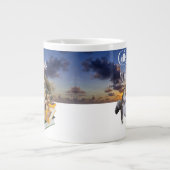 Koffie en eekhoorntjes - Funny Squirrel Lover Gian Grote Koffiekop (Voorkant)