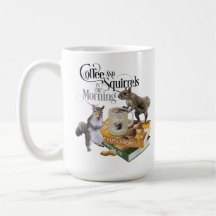 Koffie en eekhoorntjes - Funny Squirrel Lover Koffiemok