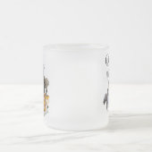 Koffie en eekhoorntjes - Funny Squirrel Lover Matglas Koffiemok (Center)