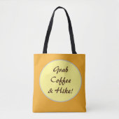 Koffie en een heek tote bag (Voorkant)