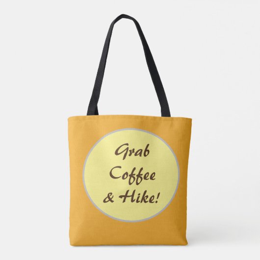 Koffie en een heek tote bag (Achterkant)