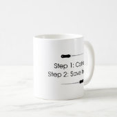 Koffie en endo koffiemok (Voorkant rechts)