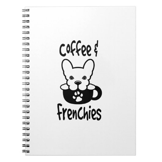 koffie en franchies notitieboek (Voorkant)