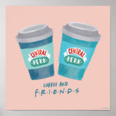 Koffie en FRIENDS™ Poster (Voorkant)
