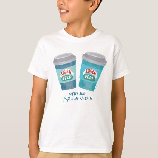 Koffie en FRIENDS™ T-shirt (Voorkant)