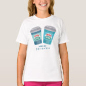 Koffie en FRIENDS™ T-shirt (Voorkant)