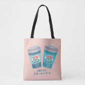 Koffie en FRIENDS™ Tote Bag (Voorkant)