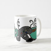 Koffie en games koffiemok (Voorkant rechts)