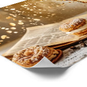 Koffie en gebak poster (Hoek)