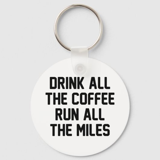 Koffie en gebruik sleutelhanger (Voorkant)