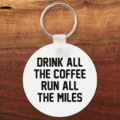Koffie en gebruik sleutelhanger (Voorkant)