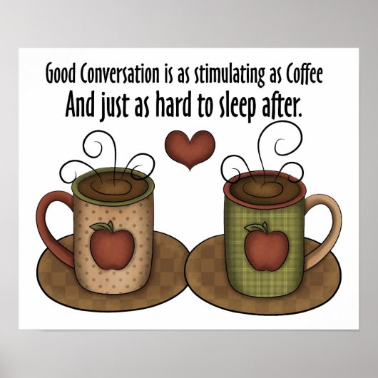 Koffie en gesprek poster (Voorkant)