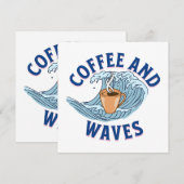 Koffie en Golven (Voorkant / Achterkant)