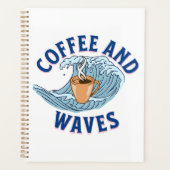 Koffie en golven planner (Voorkant)