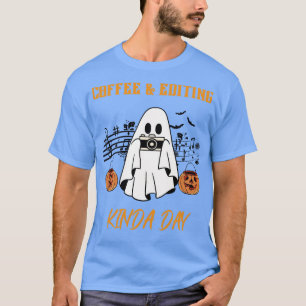 Koffie en het Uitgeven Kinda-Dag Perfecte voor Fot T-shirt