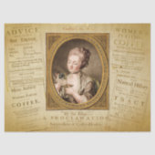 Koffie en hete likeuren tissuepapier (Voorkant)