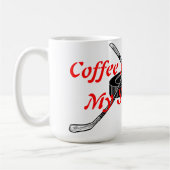 Koffie en Hockey Koffiemok (Links)