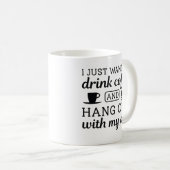 Koffie en hond koffiemok (Voorkant rechts)