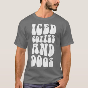 Koffie- en hondenveterinaire recepionist Te T-shirt