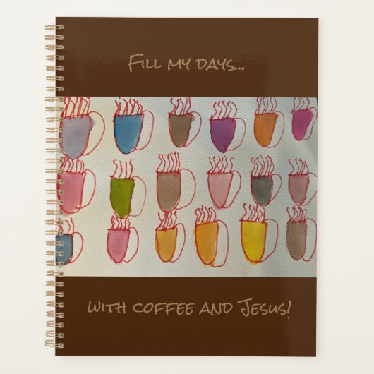 Koffie en Jezus Kalender Planner (Voorkant)