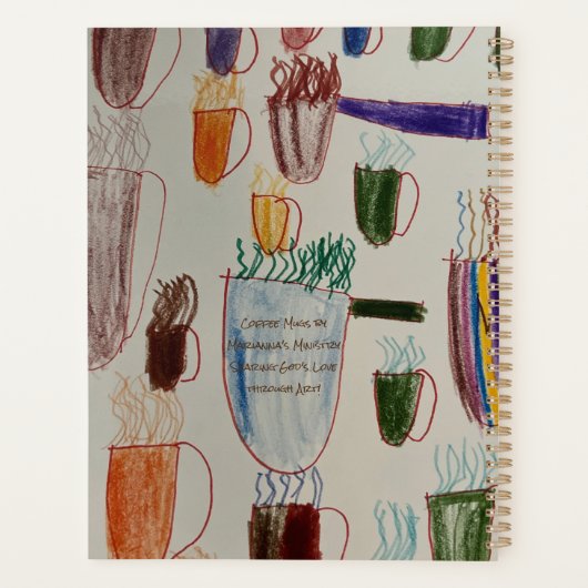 Koffie en Jezus Kalender Planner (Achterkant)