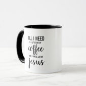Koffie en Jezus Mok (Voorkant links)