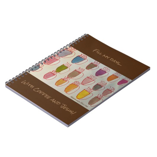 Koffie en Jezus Notitieboek (Linkerzijde)