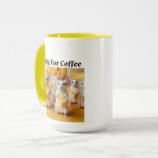 Koffie en kaas: een match made in heaven Mok (Voorkant links)