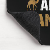 Koffie en kamelen Grappig kameel Dierenvriend Grap Muismat (Hoek)