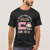 Koffie- en kantelnaaimachine Kwarter S T-shirt (Voorkant)