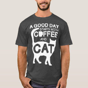Koffie en katten beste kat vaders dag Espresso T-shirt