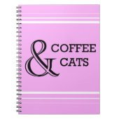 Koffie en katten Notitieboek (Voorkant)