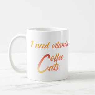 Koffie- en kattenliefhebbers mok