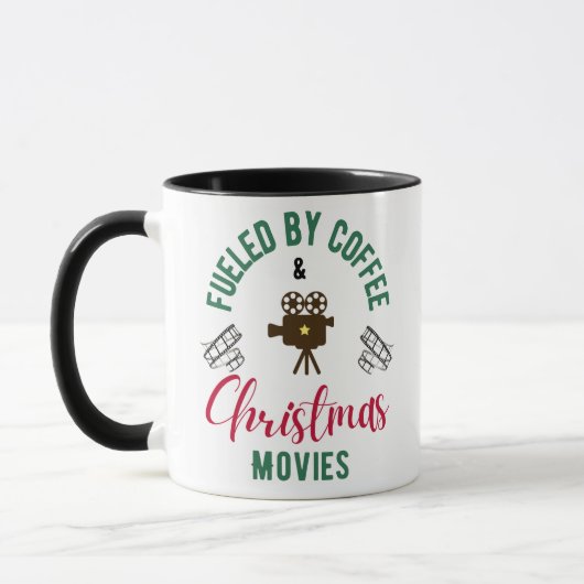 Koffie en kerstfilms Mok (Links)