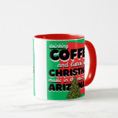 Koffie en kerstliedjes in Arizona Mok (Voorkant rechts)