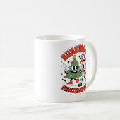 Koffie en kerstmis koffiemok (Voorkant rechts)