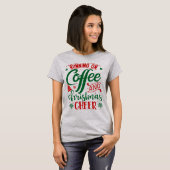 Koffie en kerstshirt t-shirt (Voorkant volledig)